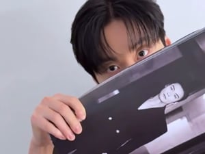 얼굴 절반 가려도 잘생김..허남준, 벌써 데뷔 7주년 자축
