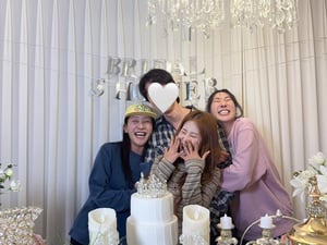 박세미, '♥변우석 닮은꼴'과 브라이덜 샤워.."내일 식장에서 보자" [스타이슈]