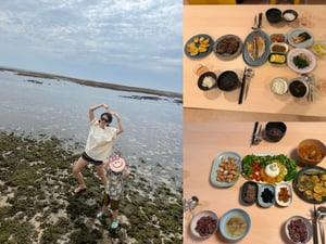 손예진, ♥현빈·아들 위해 차린 밥상 "다 같이 먹을 때 제일 행복"
