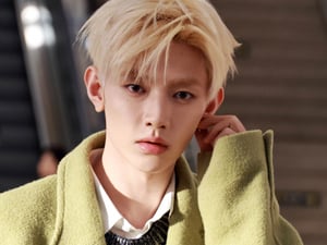 앤더블 장하오 '심쿵 눈빛'[★포토]