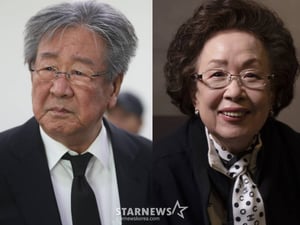 "최불암 씨, 안녕히 가세요"..나문희, 빈소 찾아 마지막 인사[스타현장]