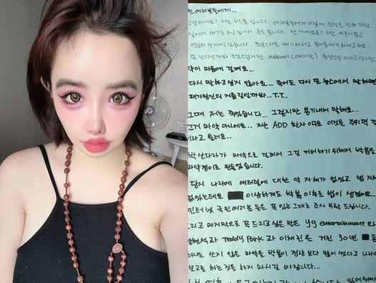 "폭탄을 멈추세요" 박봄, 산다라박 계속 저격