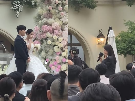 신지, 전 국민 결혼 받대 딛고 마침내 문원과 결혼
