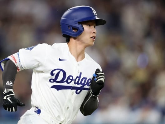 김혜성 폭풍 2도루! 실패는 ML 통틀어 단 1번... '2G' 연속 안타 폭발