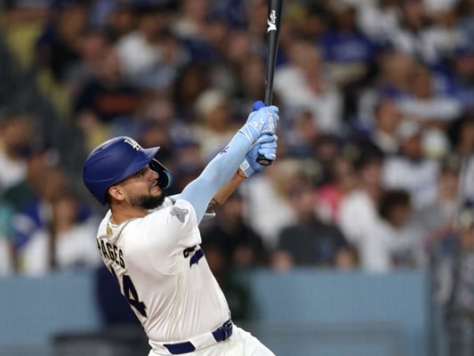 '한때 김혜성 경쟁자' 타율 4할-OPS 1.294 폭발! MVP 후보로 거론된다 "오타니 위협할 만해"