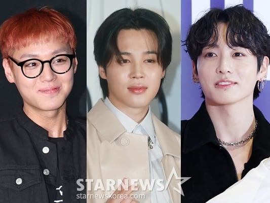 1위 워너원 박지훈, 2위 방탄소년단 지민 3위 방탄소년단 정국