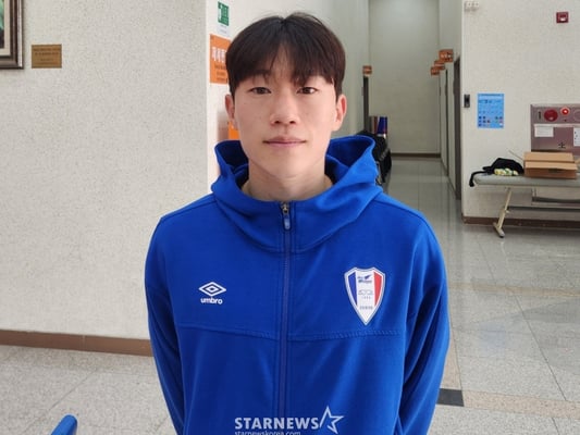 "수원 승격 간절해, 그런데 군입대가..." 특급 조커 박지원의 진심 [창원 현장]