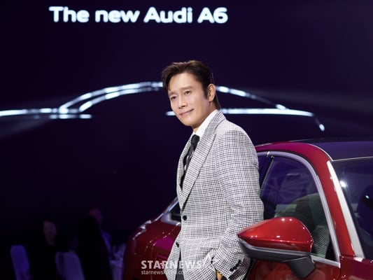 아우디코리아 신차 A6 홍보대사로 배우 이병헌 선정