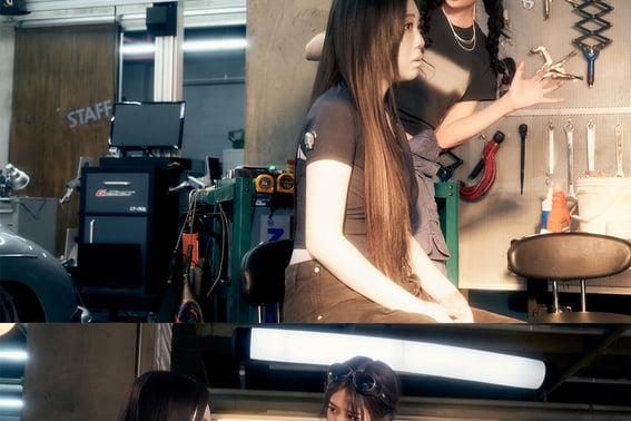 Eve Ahn Yujin, em có thể làm diễn viên.Lee Young Ji đạt điểm cao trong MV 'Robot'