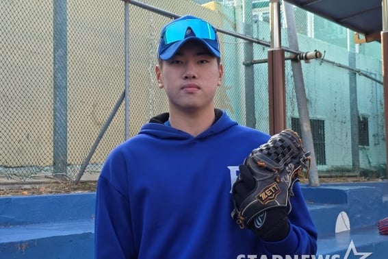 'ハ・ヒョンスン以外にもある'慶南高相手KKKKKK、釜山高キム・ミンソ'なぜエースを目指したのか "先手を取れるじゃないですか" [インタビュー]