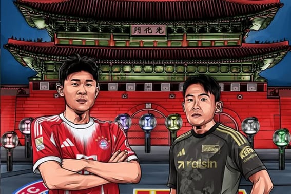 Sản xuất cả poster đặc biệt cho The B Hàn Quốc! 'Tan làm sớm', Kim Min Jae vs Jung Woo Young sút đe dọa tập 2... Munich đánh bại Union Berlin 4-0