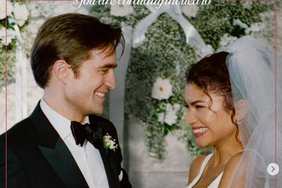 汤姆·霍兰德，亲自上传的绅士结婚画报新郎罗伯特·帕丁森 [世界明星问题]