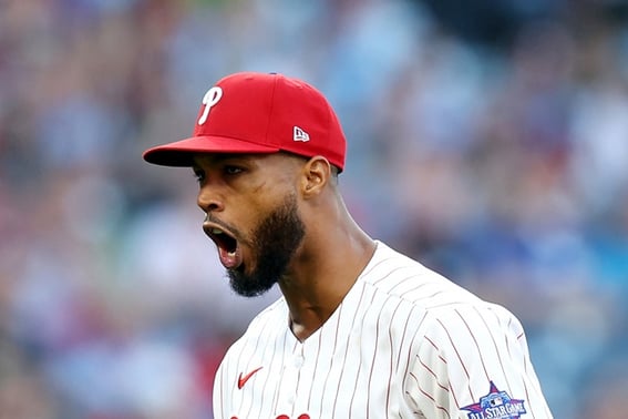 "This is why Korea Korea was stuck." Cy Young's second-ranked PHI Sanchez showed off his overwhelming dignity in the MLB opening match.