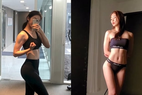 "Losing 20kg." Sung Haeun's eye body is captured.."Checking the waistline". The secret is [Star Issue]