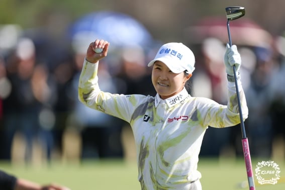 lục địa cũng mạnh nữa "' Go Ji Won giành chiến thắng trong trận khai mạc tại Hàn Quốc với 3 chiến thắng [KLPGA]