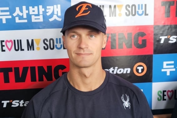 「ハンファの消防士」マイナーで最多勝利を誇るクーシング、柳賢振のように「自分はコントロールが良く、ストライクを投げる投手」