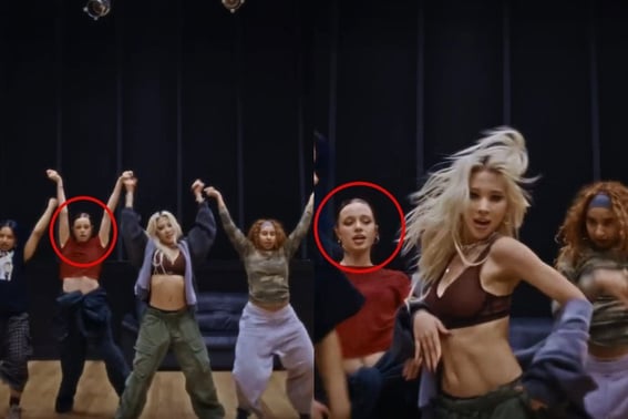 Дочь Анджелина Джоли запечатлена танцовщицей Даён из Cosmic Girls [человек.]