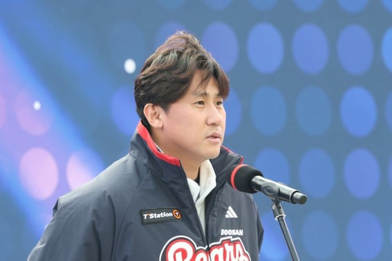 「2アウト2・3塁ノータッチの暴投」で、サヨナラの危機も「最後まで」乗り越えた！ イ・ヨンチャン、Doosanユニフォームで2149日ぶりに勝利「（ユン）ジュノがブロック上手く、ありがとう」