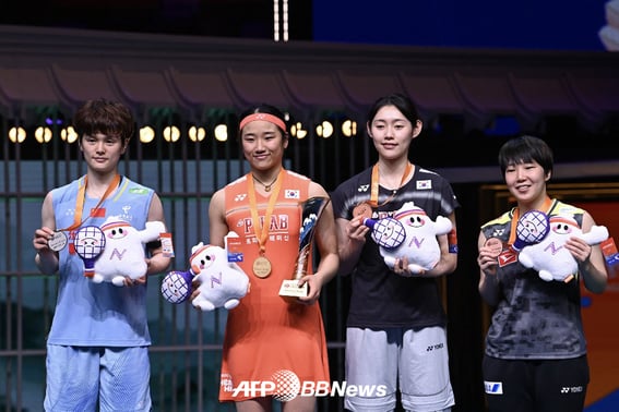 韓国バドミントン、22年ぶりに『最高成績』、アン・セヨンに男子ダブルス・混合ダブルスでも金メダル3個