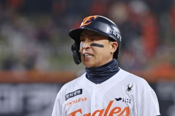 Huấn luyện viên Dal gửi lời chúc đến thương hiệu 'Hạng nhất với cú đánh trúng bóng của KBO' và cầu nguyện cho anh ấy. [hiện trường Daejeon]
