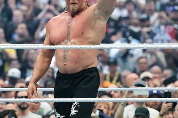 Brock Lesner, huyền thoại huyền thoại lịch sử của "Goodbye", 49 tuổi → Cuối cùng là những giọt nước mắt nóng bỏng... Sự nghỉ hưu tươi đẹp