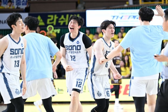 'Sonos Wins Again': Defeats Regular Season No. 1 LG to Seize Early Advantage in Quarterfinal Playoffs, Secures 78.6% Chance of Championship Series