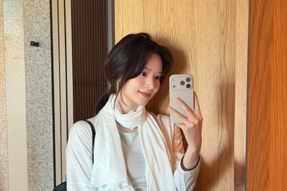 'H-Sign 4' Kim Ji-young, 'Six Months Pregnant D-Line' Has Grown a Lot.. Recent Updates from a High-End Japanese Ryokan