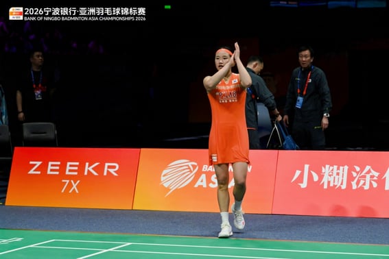 'Another 5-0 victory' An Se-young leads women's badminton team to quarterfinals at World Team Championships after defeating Thailand
