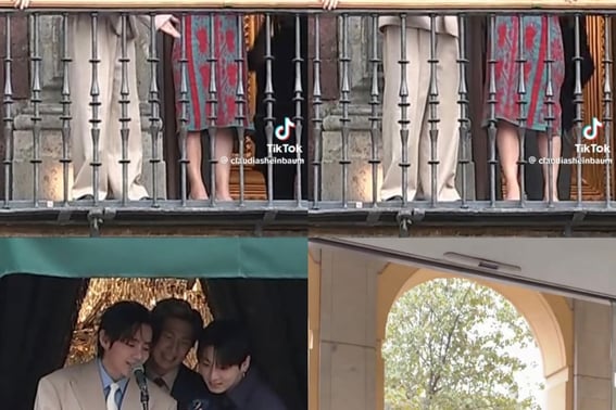 防弹少年团V，感动墨西哥的"K-礼仪"→西班牙语问候:照顾总统