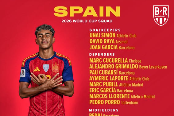 [Official] "Historically First" Shocking Blow to Real Madrid: Zero Spanish World Cup Representatives