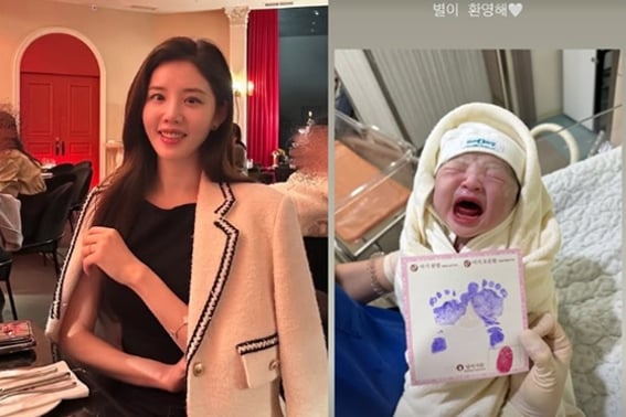 'Gol-ttae-nyeo' Lee Ju-ri, tras dar a luz revela novedades: "Las estrellas la dan la bienvenida"
