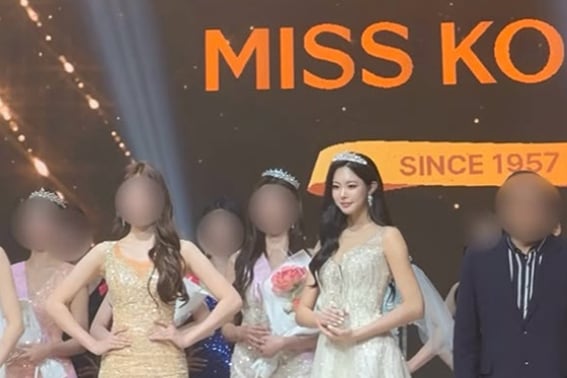 'Hija de Woo Ji-won', Woo Seo-yoon, avanza a la final de Miss Korea. Captada su visual 'superior' de 'línea'