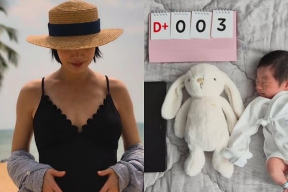 'Eungpal' Lee Moon-jeong gives birth to third child.. Youngest daughter resembles her older brothers [Star Issue]