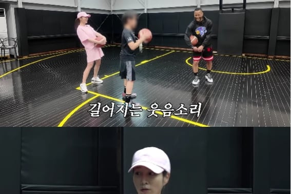 Lee Min-jung's son Jun-hoo undergoes level test with Jeon Tae-pung... "Shooting form is not bad" [MJ]