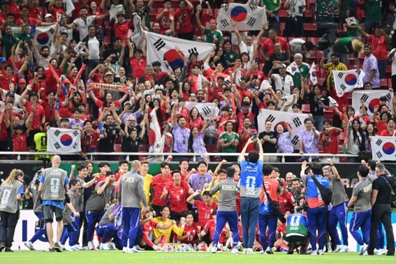 ¿Podrá la selección de Hong Myung-bo seguir la suerte? Incluso si llega a los 32, existe la posibilidad de un «empate histórico».