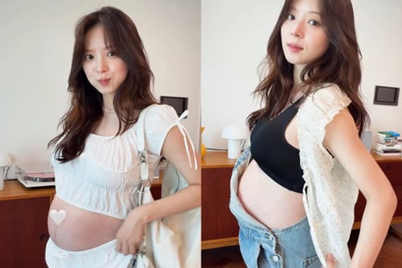 'July Delivery' Kim Ji-young, Shows Off Pregnant Belly: "I Prefer Showing Rather Than Hiding," She Says Honestly