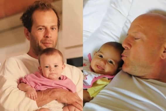 'Dementia' Bruce Willis: Two Wives Post Photos on the Same Day..Child in Arms Says 'Daddy' [World Star Issue]