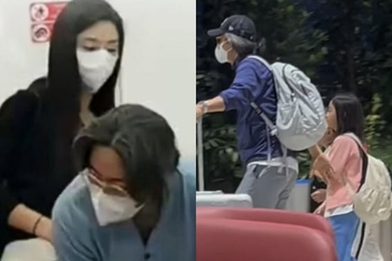 Bae Yong-joon ♥ Park Soo-jin, Family Trip in Couple Shoes, Including Handsome Son and Daughter in the Spotlight [Star Issue]