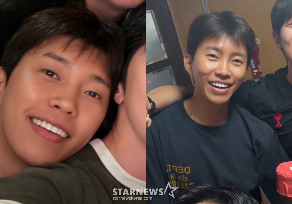 Lim Young-woong spotted at Cheonggyesan birthday party.. The deeply tanned 'mountain bachelor' is here [Star Issue]