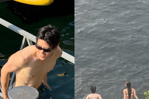 ¿NCT Jaehyun en una relación sorpresiva con una mujer en bikini durante sus vacaciones? Resulta que es un malentendido [Star Issue]