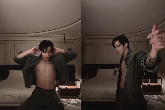 Let's see Jungkook's sexy abs! Over 50 million views in just one day