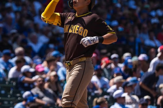 'Is this a team?' 8-home run, 23-run blowout loss: Song Seong-moon was different 'First MLB home run, bullet-like double' [SD Review]