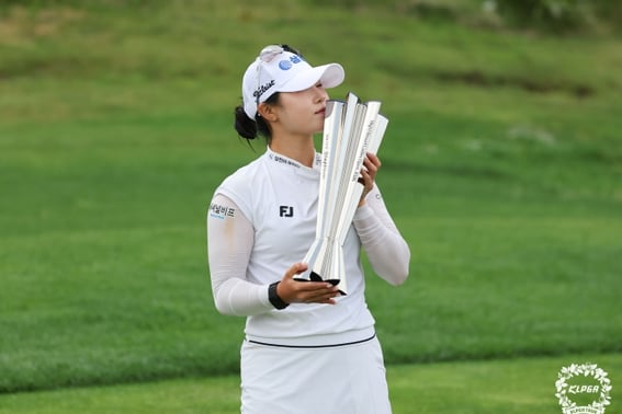 因伤痛而哭泣的高智友，凭借《钢丝托钢丝》完美夺冠 [KLPGA]