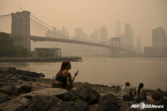 "Is the World Cup final okay?" Wildfire smoke from Canada blankets New York... 130,000 fans and players face health emergency