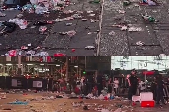 Argentina's World Cup dream ends in failure, fans also 'burden'... New York left as a 'garbage dump' after 10,000 supporters