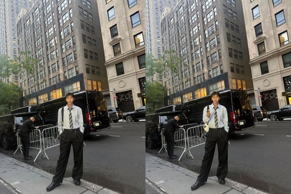Lim Young-woong, Captivating New York with Model Presence... "Good job, Messi-hyung" Reveals Fan Devotion