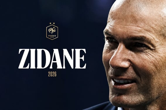 [公式] ジネディーヌ・ジダン、フランス代表チームの監督に就任··· 4年契約確定