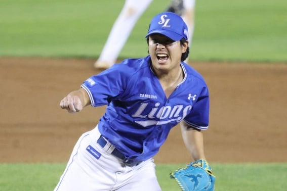 '勝率100% 1位-チームも12勝1敗' サムスンの勝利、勝利数トップを狙う