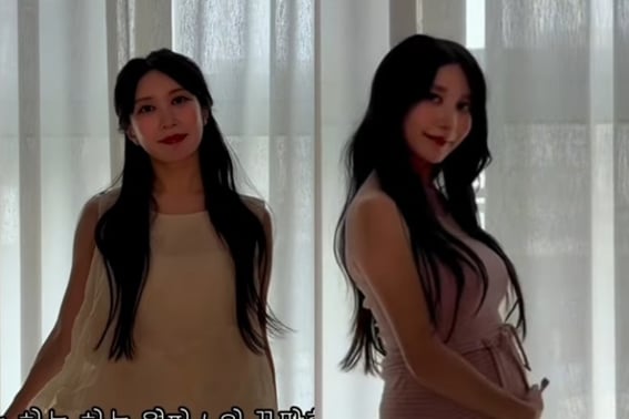 'Lee Ji-hoon♥' Ayane, 47kg at Seven Months Pregnant..Proudly Showcasing Her Pretty D-Line [Star Issue]