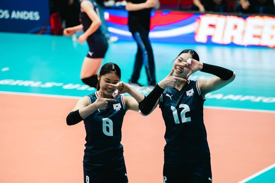 'Son Heung-min's ceremony' too: The cheerful future of women's volleyball, riding a storm to the quarterfinals while enjoying the World Championship